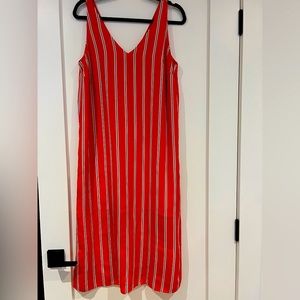 Rose & Thyme Red Silk Dress New With Tags Size 6, lined